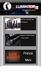 Mobile Screenshot of lumintop.com